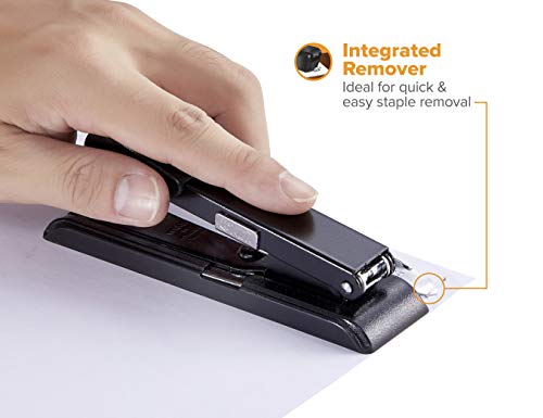 Image of Bostitch B8 PowerCrown Travel & Desktop Stapler, Black (B8RC)