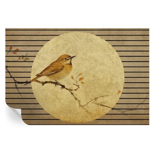 Murales de pájaros de la armonía 104x70 cm para decoración 2