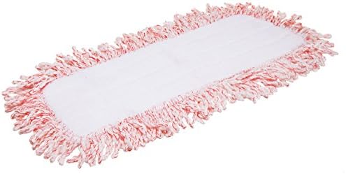 Rubbermaid 1M20 Reveal Mop Dry Dusting Cleaning Pad, 15-Inch, White/Red
