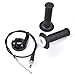 Hand Grips Throttle Cable Housing Set Replacement for CRF50 CRF70 CRF80 CRF100 Dirt Bike