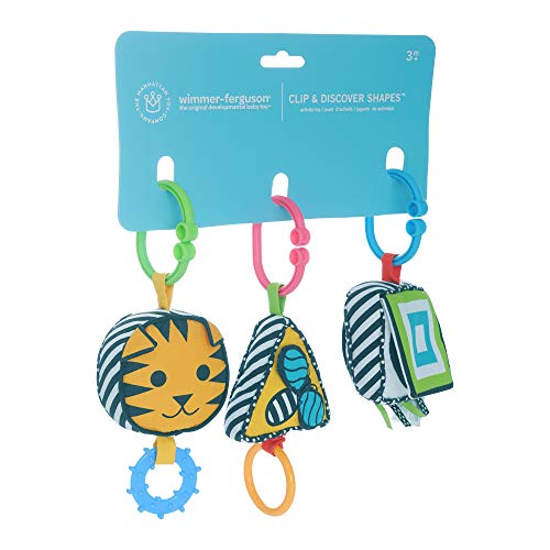 Image of Manhattan Toy Wimmer-Ferguson Clip and Discover Shapes Travel Activity Set