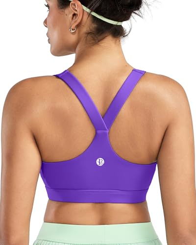 Image of RUNNING GIRL Sports Bras for Women, Molded Cup High Impact Sports Bra Workout Bras for Women High Support Racerback