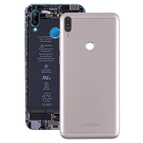 Couvercle arrière Asus Zenfone Max Pro M1 ZB601KL argent avec boutons
