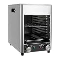 DYRABREST Commercial Electric Steak Grill with 9-Slot Adjustable Height, 1700W Rapid Heating & 1472°F High Temp, Stainless Steel Smokeless Countertop Grill for Steak, Seafood, Pizza