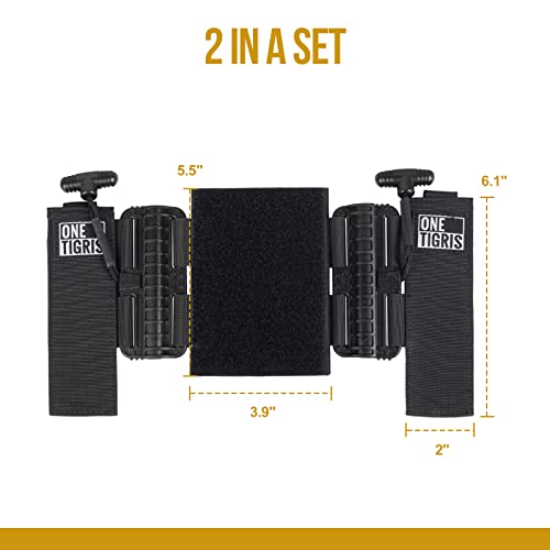 Onetigris Molle Quick Release Adapters For Plate Carrier, Cummerbund Quick Disconnect Buckles Tactical Vest Accessories #TOP4