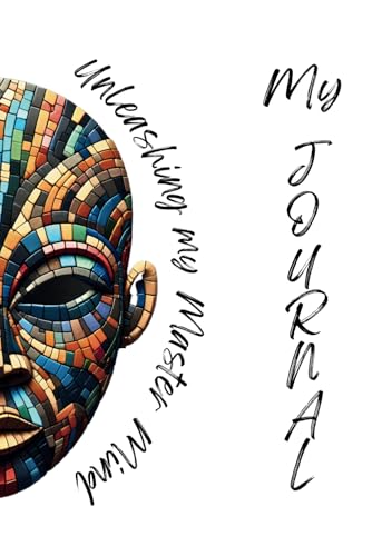 Colorful Mosaic Mask Journal| Use or Personal, Professional, and/or Academic Writing or Notetaking |150 Page Thin Lined Paper | 6”x9” Hard/Paperback
