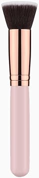 Make Up Brush Foundation Kabuki Flat Top - Perfect For Blending Liquid, Cream or Flawless Powder Cosmetics - Buffing, Stippling, Concealer - Premium Quality Synthetic Dense Bristles