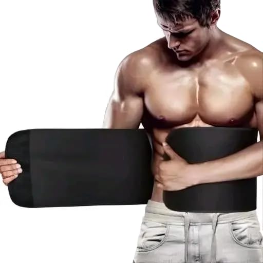 weight lose belt fat lose belt pet kam karne ki belt patla hone ka belt sweat slim belt hot belt yoga belt,GYM BLET exercise belt tummy trimmer belt for men & women (Free size, Pack of 1) (AE-027)-image-15