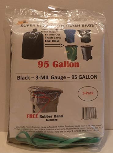 95 gallon trash bolsas