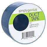 Simply Genius Decorative Duct Tape for Crafts - 1 Roll, 1.88 in x 10 yd, Navy Blue - Duct Tape & Patterned Design for DIY Projects