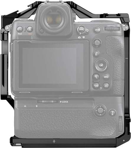 Image of Leofoto Z8 Camera Cage, for Nikon Z8 and Z8 with MB-N12 Battery Grip, ARRI, Cold Shoe, Arca Compatible (Cage for Camera with Battery Grip)