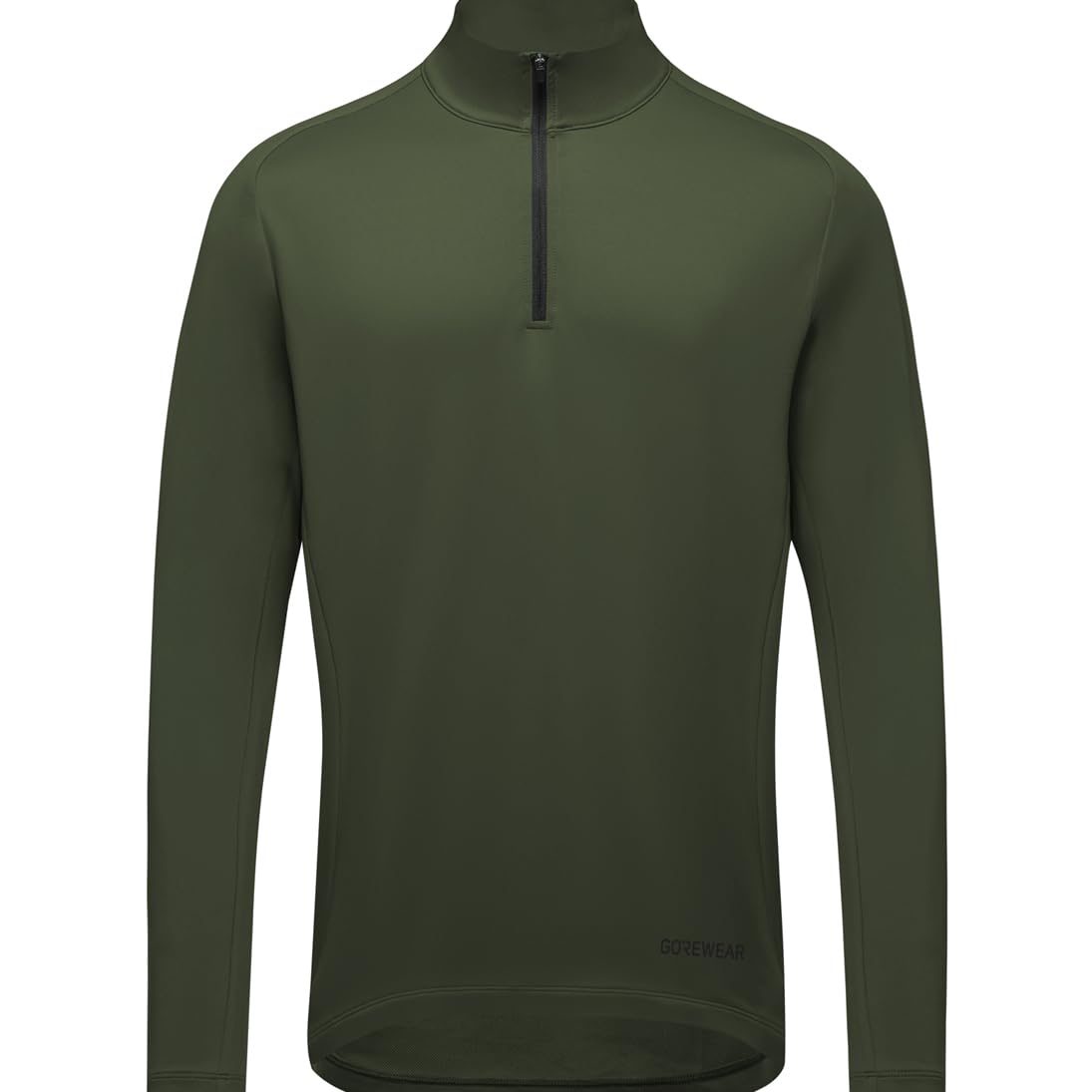 GORE WEAR Everyday Mid 1/4-Zip Mens, Utility Green, M
