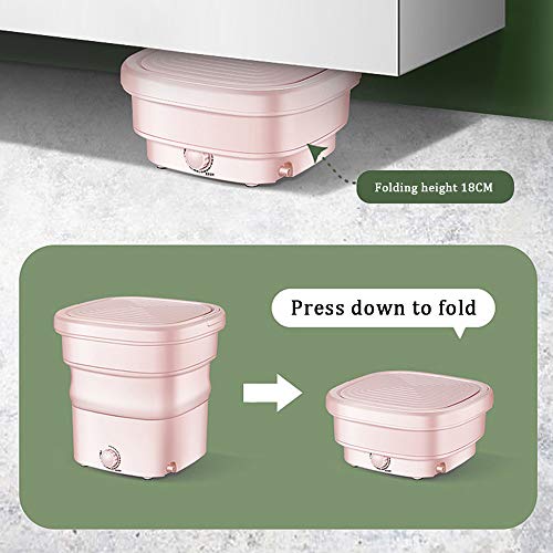 Machine à laver portable pliable pour camping et petits espaces avec ozone - 3