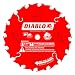 Freud D0516X Diablo 5-3/8-Inch 16 Tooth ATB Fast Cutting Cordless Trim Saw Blade with 10mm Arbor