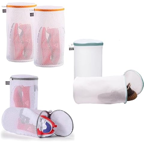 Kimmama Mesh Wash Bag for Washing Shoes with Different Color and Size Cover