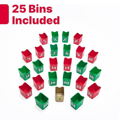 Step2 My First Advent Calendar, Kids Interactive Christmas Toy, Includes 25 Toy Refillable Bins, Hide Surprises for Holiday Excitement, Made of Durable Plastic, for Toddlers 1.5+ Years Old - image 7