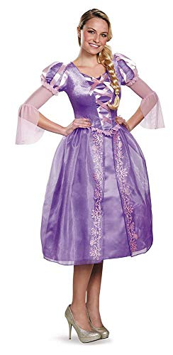 Disney Princess Deluxe Womens Rapunzel Costume