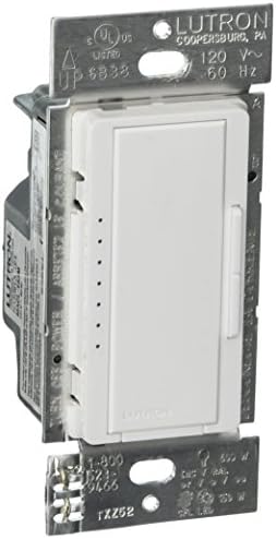 Lutron Maestro LED+ Dimmer Switch for Dimmable LED, Halogen and Incandescent Bulbs, 150W/Single-Pole or Multi-Location, MACL-153M-WH, White (4-Pack)