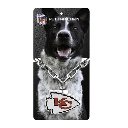 Littlearth NFL Pet Fan Chain Kansas City Chiefs - image 4