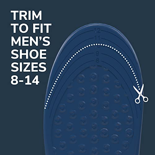 Dr. Scholl’s Plantar Fasciitis Pain Relief Orthotics For Men's Trim To Fit: 8-13 #TOP5