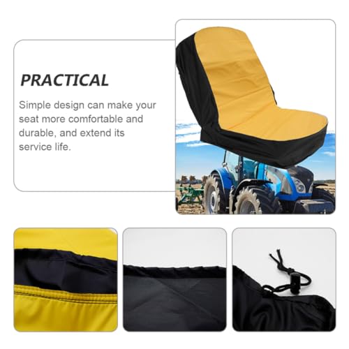 Funda de tractor y desmalezadora resistente al agua para evitar asientos dañados en tu jardín 8
