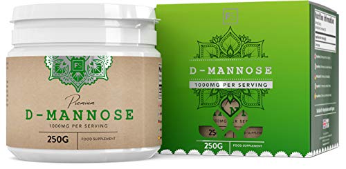 Focus Supplements D Manosa en Polvo 100% Puro - (250g) (SIN ADITIVOS)