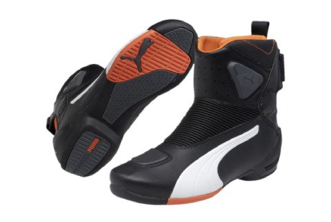 Amazon.co.jp: PUMA（プーマ)PUMA MOTO 450 ブーツ BK/OR EUR45 : 車