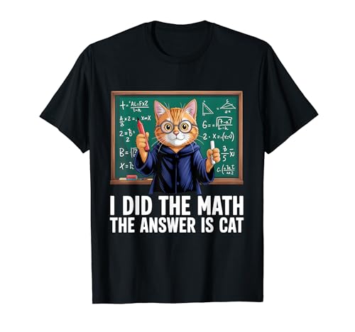 I Did Math The Answer Is Cat ���w �ʔ��� ���w �L T�V���c