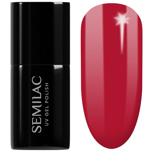Semilac UV Nagellack Hybrid 401 Raspberry Wine 7ml
