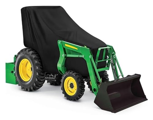 Housse de tracteur imperméable 420D bâche de protection avec cordon et boucle