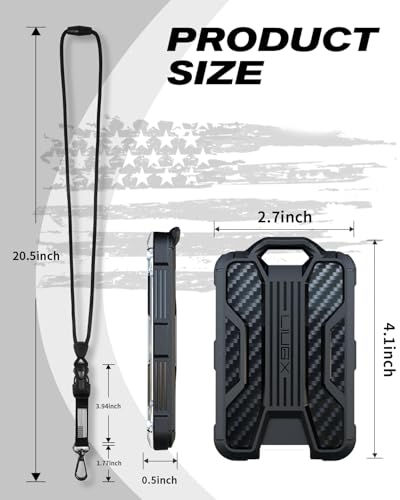 Liugx BL07 Badge Holder With Heavy Duty Breakaway Lanyard thumb #5