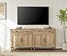 WAMAPT Buffet Cabinet with 4 Doors and 2 Drawers, Large Coffee Bar Table Wood Kitchen Storage Cabinets with Storage Cabinets, Modern Farmhouse Sideboard Credenza for Dining Room, Oak, 68 inch