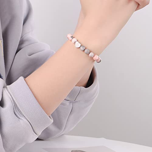 Inspirational Gifts For Women Birthday Gift Ideas Healing Power Crystal Bracelet For Girls Personalized Beaded Bracelets For Her Anniversary Healing Stone Jewelry Graduation Christmas Easter Gift #TOP1