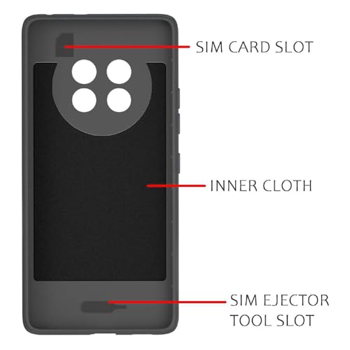 Image of Shockproof Case for Realme 13 Plus 5G / P1 Speed 5G | Full Camera Protection | TPU Flexible Back Cover for Realme 13 Plus 5G / P1 Speed 5G (Graphite Grey)
