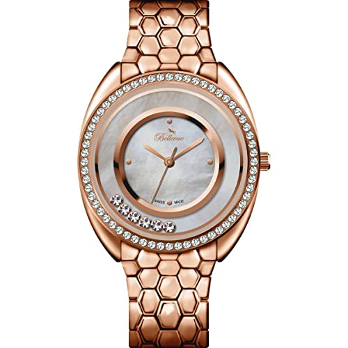 Montre Bellevue Femme F.50 montre bracelet acier 33 mm élégante