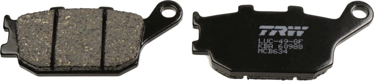 TRW MCB634 Organic Allround Bremsbelagsatz – Honda VT Hinterachse und weitere Motorräder