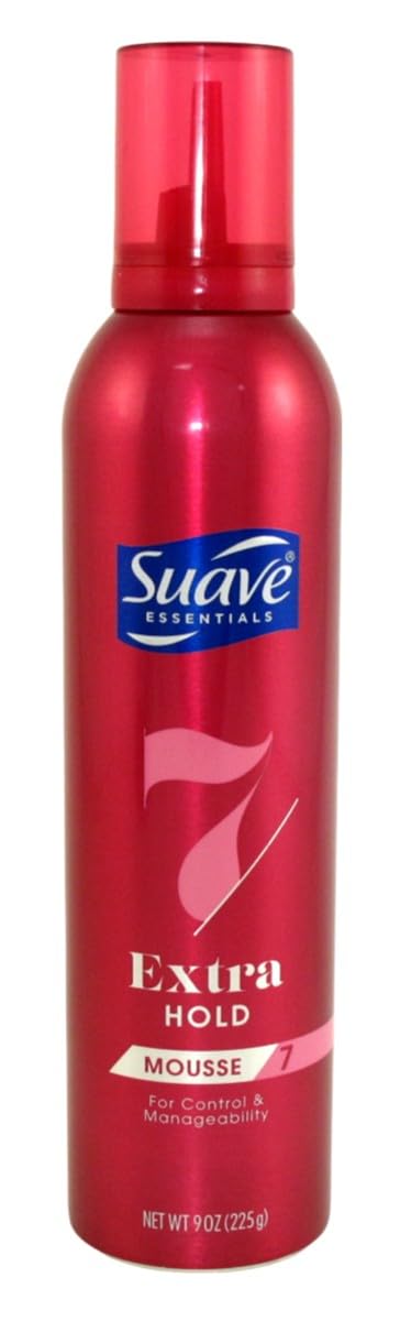 Suave Extra Hold Shaping Mousse, 9 oz, 2 pk