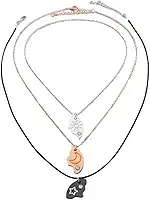 Colar Melhores Amigas Best Friend Forever Amizade Sol Lua Estrela Bff 3 Metades Se Completam Triplo Parzinho Sempre Amigas