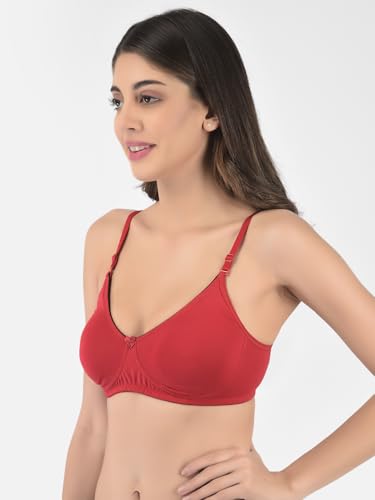 Image of Softline Women's Secret Shaper Wire-Free Non-Padded Molded Bra Combo | Seamless, Breathable & Soft Fabric | Full Coverage & Everyday Comfort (Pack of 2)
