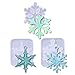 Produktbild 3 Stück Epoxidharz Weihnachten Harz Silikonform Schneeflocke Harzformen Silikon Fondant Schneeflockenform Weihnachtssilikon Für Weihnachtsdekoration, Diy Schneeflocken, Weihnachtsbaum, Harz Formen