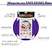 Safe Grabs: Multi-Purpose Silicone Original Microwave Mat as Seen on Shark Tank | Splatter Guard, Trivet, Hot Pad, Pot Holder, Minimize Mess (BPA-Free,Heat Resistant,Dishwasher Safe), Set of 2 Purple