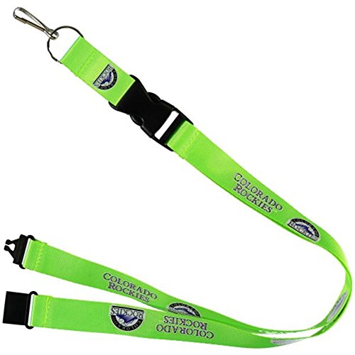 MLB Colorado Rockies Neon Lanyard