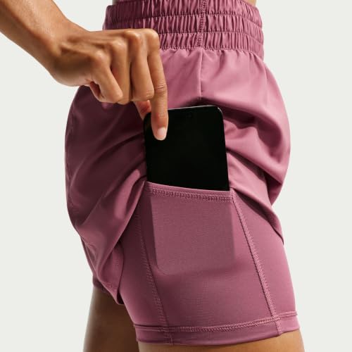 Pantalons Fitness 2 en 1 Nike One Dri Fit taille haute 3 Femme - vue 10