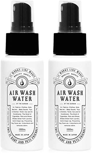 AIR WASH WATER (エアウォッシュウォーター) 高機能除菌消臭スプレー 携帯用60ml(2本)