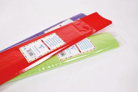 Papier crépon gris Festif élastique à 75% haute résistance 40g/m² en lot de 10