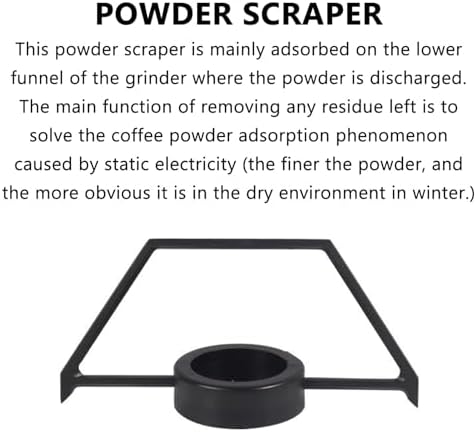 Coffee Grinder, Manual Conical Burr, Portable Hand Mill with 83mm Grinding Disc, Adjustable Coarseness for Espresso & Drip Coffee, Precise Grinding Adjustment