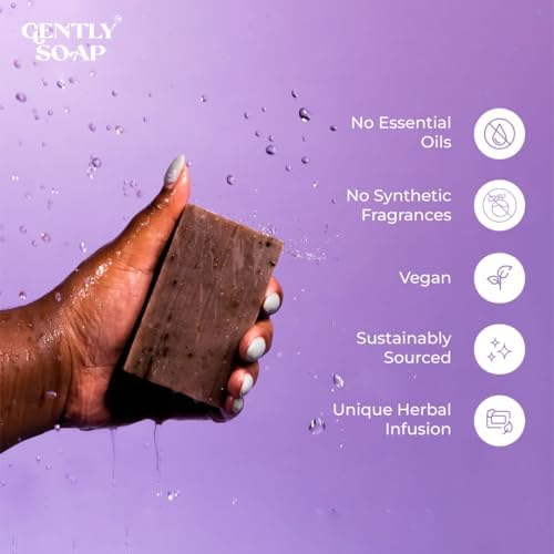 Miniatura 7 de GENTLY SOAP - Jabón en barra para piel sensible - Jabón suave para piel seca y con picazón - Jabón en barra vegano para pieles sensibles - Hecho a
