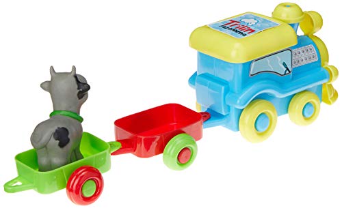 Trenzinho Fazendinha, Tilin Brinquedos, Cores Diversas, Pequeno