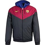 nike fc barcelona anthem jacket Das Ripstop-Material ist leicht und strapazierfähig. Die wasserabweisende Beschichtung hält bei leichten Schauern trocken.