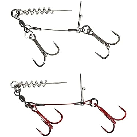 Savage Gear Corkscrew Stinger Hooks for Pike Cover